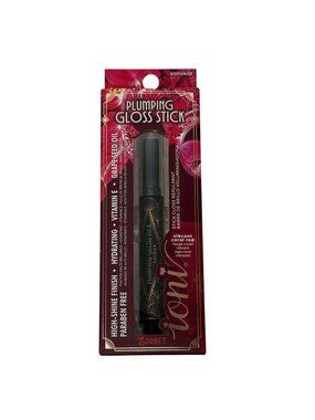 Ioni Plumping Gloss Stick Sorbet Vibrant Coral Red Lip Gloss NIB